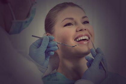 Clinician caring for a patient